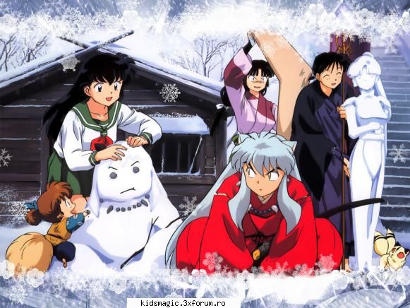 poveste 

totul incepe in tokio-ul modern, unde o fata pe nume kagome sta impreuna cu familia ei: