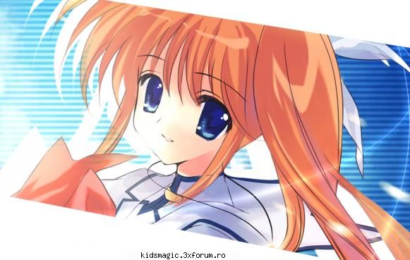 1.nanoha-e cea mai simpatica si pe atat mai e si personajul foarte pacat ca e in scaun cu si